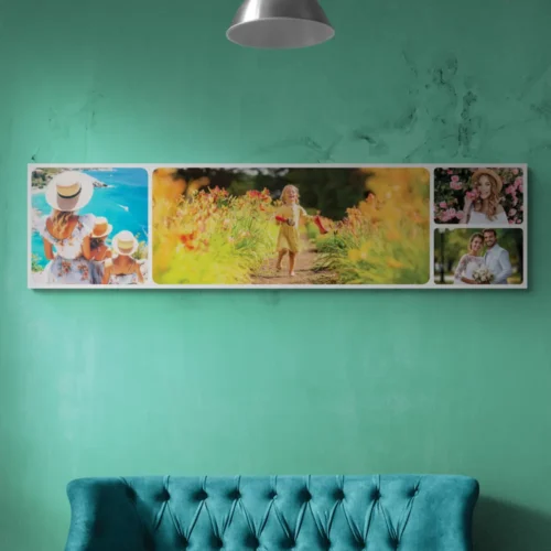tablou canvas personalizat 30x120 cm