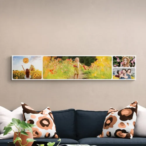 tablou canvas personalizat 30x150 cm