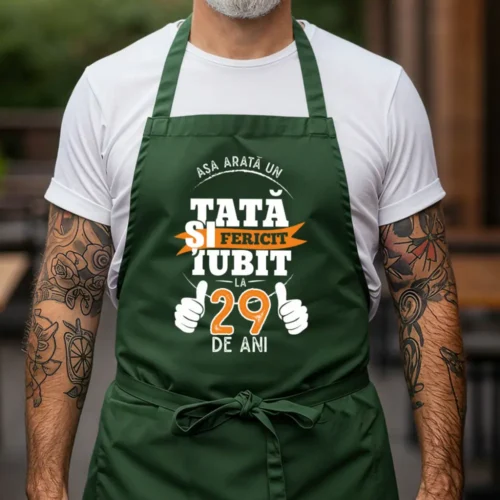 Sort Personalizat Asa-arata-un-tata-fericit-si-iubit-la-29-de-ani_verde_web