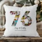 Perna Personalizata Colaj Aniversare 76 ani