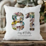 Perna Personalizata Colaj Aniversare 81 ani