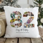 Perna Personalizata Colaj Aniversare 82 ani