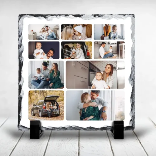 Ardezie Personalizata Colaj 10 poze