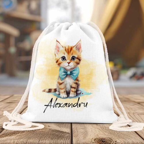 Rucsac Personalizate Copii Motan