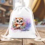 Rucsac Personalizat Copii Bufniță