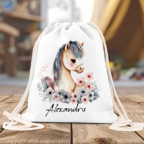 Rucsac Personalizate Copii Căluț