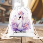 Rucsac Personalizat Copii Lebădă