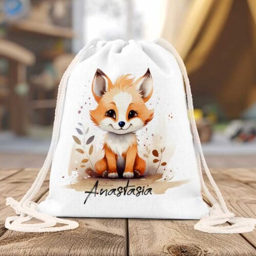 Rucsac Personalizate Copii Vulpe