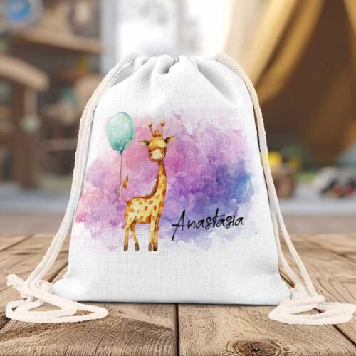 Rucsac Personalizate Copii Girafă