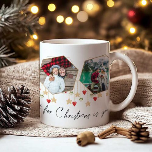 Cană Personalizată All I want for Christmas is you....