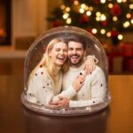 Glob Foto Personalizat cu Inimioare