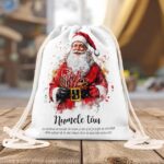 Sac pentru cadouri personalizat cu Numele și mesajul tău
