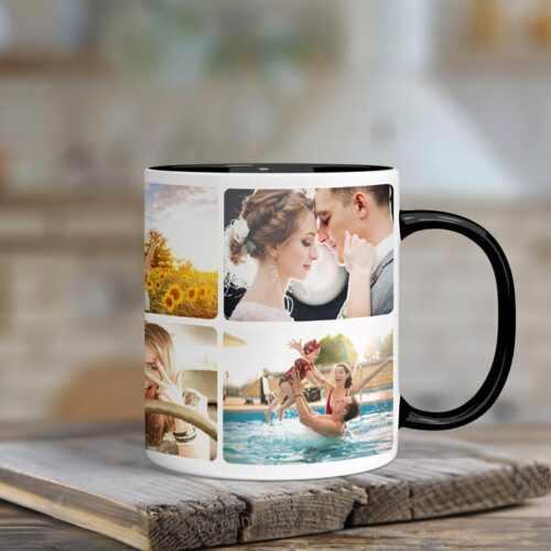 Cana Personalizata Interior Negru
