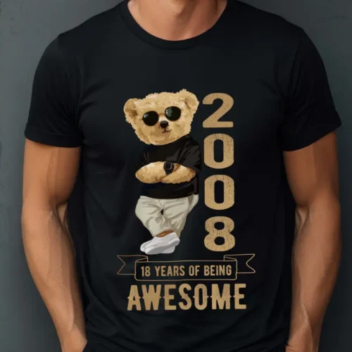 Tricou Personalizat 18 years of being awesome