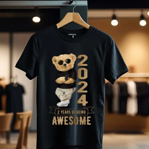Tricou Personalizat 2 years of being awesome