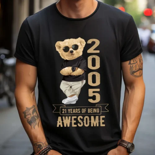 Tricou Personalizat 21 years of being awesome