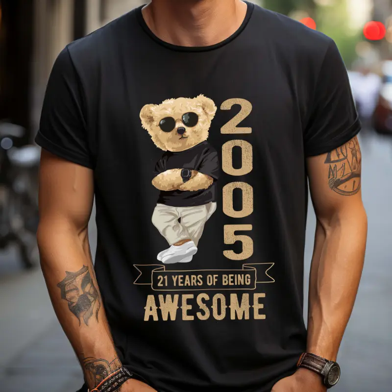 Tricou Personalizat 21 years of being awesome