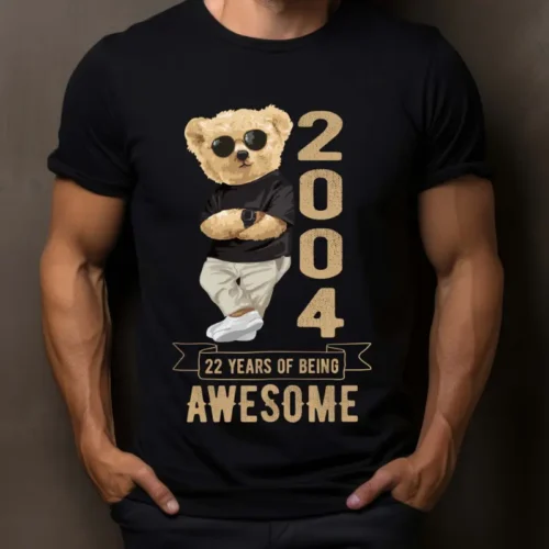Tricou Personalizat 22 years of being awesome_tricou14
