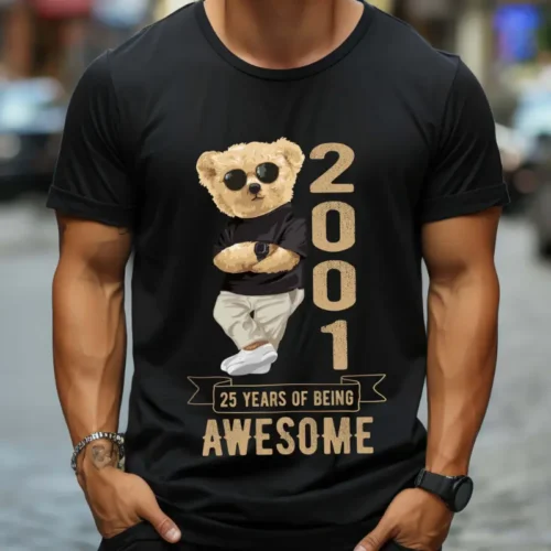 Tricou Personalizat 25 years of being awesome