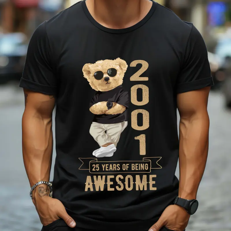 Tricou Personalizat 25 years of being awesome