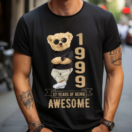 Tricou Personalizat 27 years of being awesome