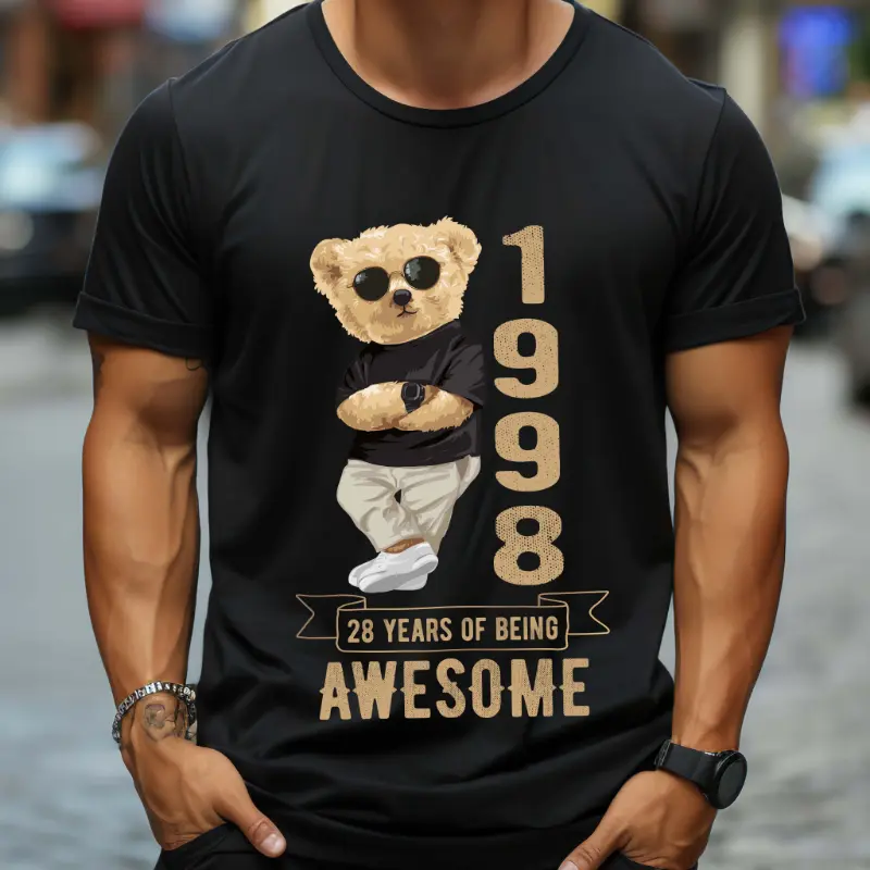 Tricou Personalizat 28 years of being awesome