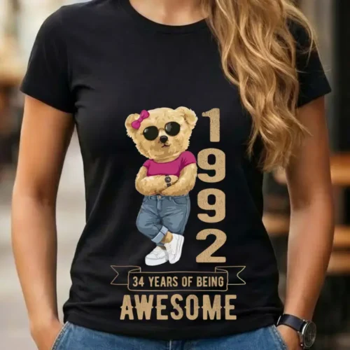 Tricou Personalizat pentru EA 34 years of being awesome