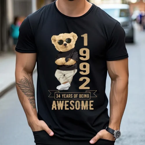 Tricou Personalizat 34 years of being awesome