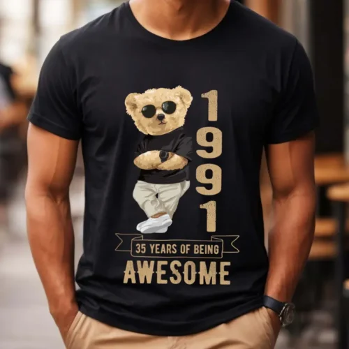 Tricou Personalizat 35 years of being awesome