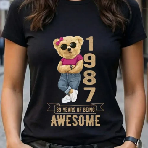 Tricou Personalizat pentru EA 39 years of being awesome