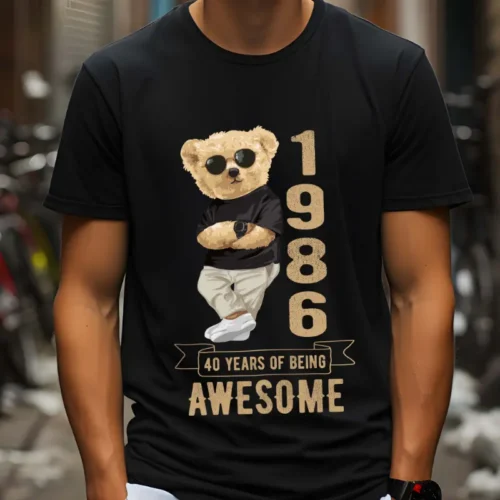 Tricou Personalizat 40 years of being awesome
