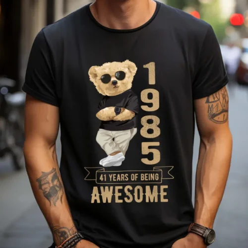 Tricou Personalizat 41 years of being awesome