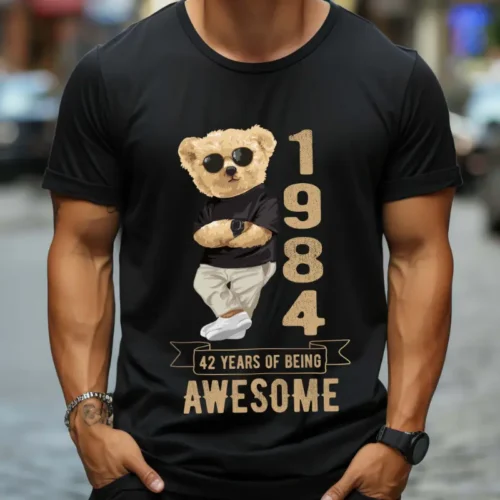 Tricou Personalizat 42 years of being awesome