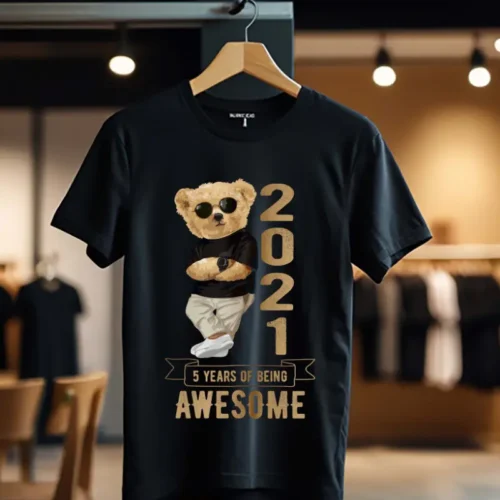 Tricou Personalizat 5 years of being awesome
