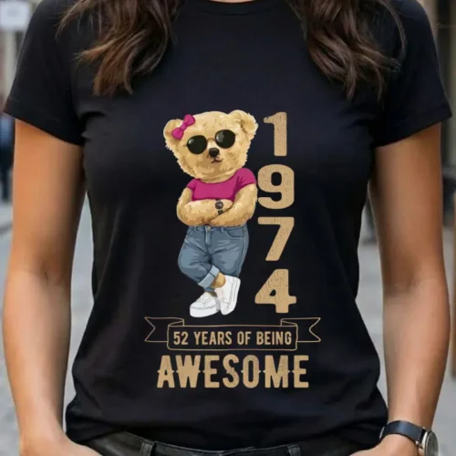 Tricou Personalizat pentru EA 52 years of being awesome