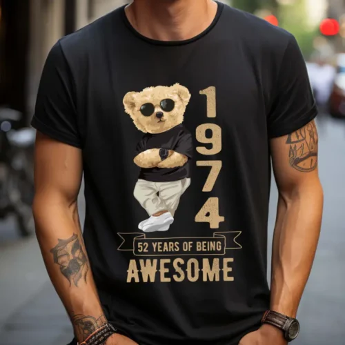Tricou Personalizat 52 years of being awesome