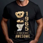 Tricou Personalizat 61 years of being awesome