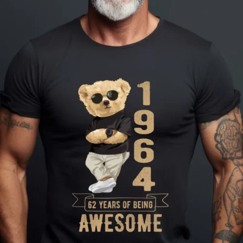 Tricou Personalizat 62 years of being awesome