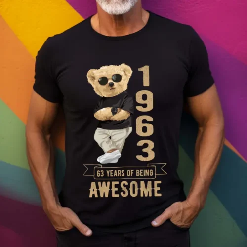 Tricou Personalizat 63 years of being awesome
