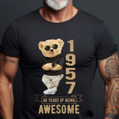 Tricou Personalizat 69 years of being awesome
