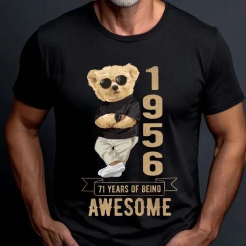 Tricou Personalizat 71 years of being awesome