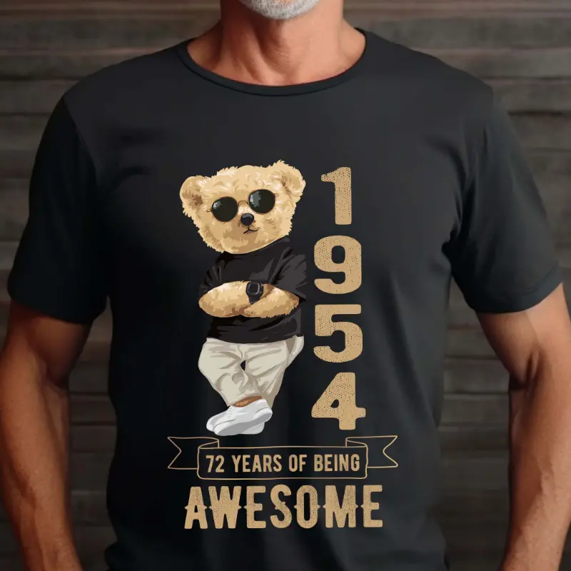 Tricou Personalizat 72 years of being awesome