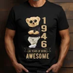 Tricou Personalizat 80 years of being awesome