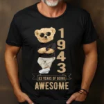 Tricou Personalizat 83 years of being awesome
