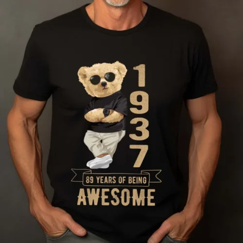 Tricou Personalizat 89 years of being awesome