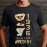 Tricou Personalizat 90 years of being awesome
