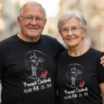 Set Tricouri Cuplu Personalizate – Proaspat Casatoriti acum 48 ani