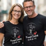 Set Tricouri Cuplu Personalizate – Proaspat Casatoriti acum 6 ani