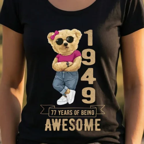Tricou Personalizat pentru EA 77 years of being awesome