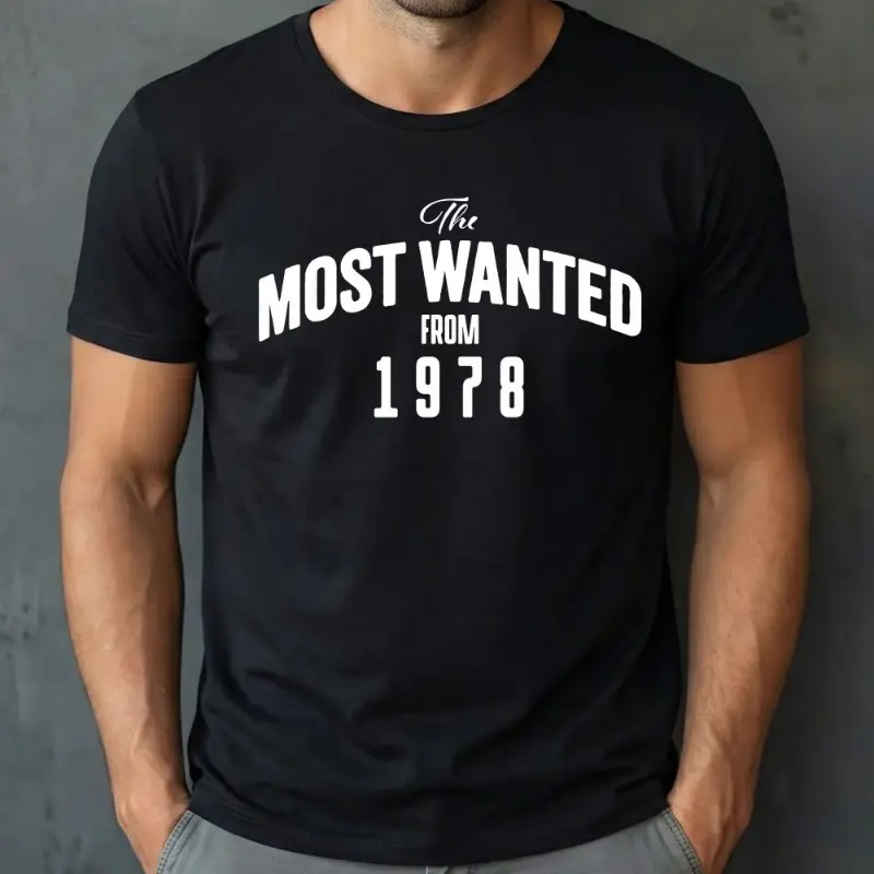 Tricou Personalizat The Most Wanted From 1978_tricou16_new